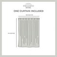 thumbnail image 6 of Exclusive Home Loha Patio Grommet Top Single Curtain Panel, 108"x96", Natural, 6 of 7