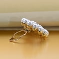 thumbnail image 4 of Ladies Elegant Faux Pearl Scarf Bufandas Hebilla Clip Joyas Regalos De Mujer Para Boda Valent Sunnimix Hebilla de clip de bufanda de perlas, 4 of 8