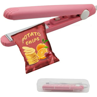 Ctctoo Mini Bag Sealer Food Storage Heated Bag Sealer Portable Mini Sealing  Handheld Heat Sealer Suitable for Plastic Bags- Pink price in Egypt,  Egypt