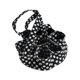 thumbnail image 5 of Soporte de cestería de recolección de huevos con organizador de mango con 7 bolsas de lienzo para la casa de pollos de cocina de Garden Farmhous Negro, 5 of 10