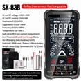thumbnail image 2 of Smart Digital Multimeter Touch Multimetro Test Rechargeable Multitester AC/DC Voltage Current ,Versatile, 2 of 5