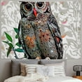 thumbnail image 2 of Orinice Owl Branch Tapestry Wall Hanging Unique Style Graphic Tapestries Home Wall Decor Art for Living Room Bedroom Apartment Farmhouse Dorm 40x60inch, 2 of 6