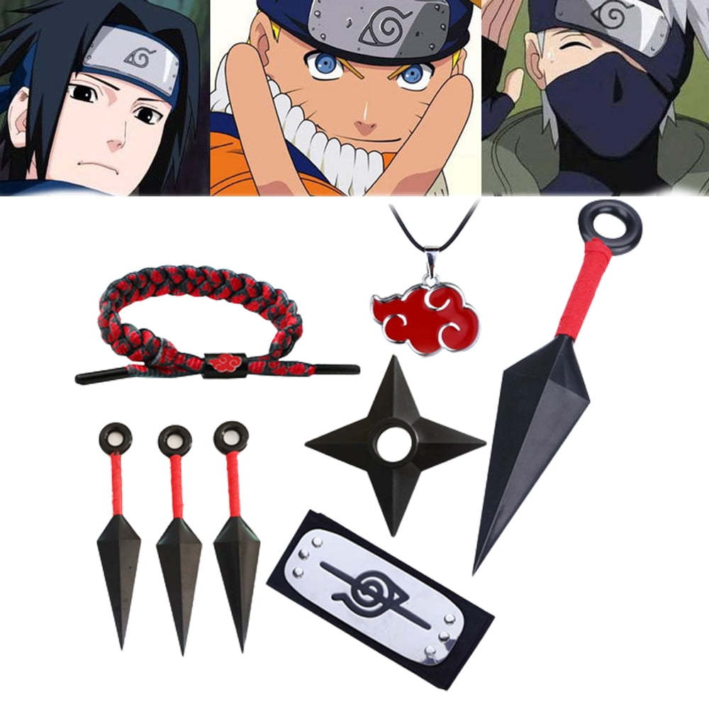 Anime surrounding Naruto model hairband ring props Naruto Sasuke Kakashi headband - Walmart.com