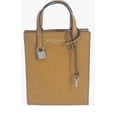 thumbnail image 2 of Marc Jacobs H017L01RE22 Mini Grind Mustard Yellow With Silver Hardware Leather Women's Mini Tote Bag, 2 of 5