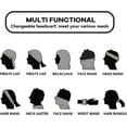 thumbnail image 7 of Neck Gaiter with Ear Loops Scarf Bandana UV Sun Protection Outdoors Face Mask Cover for Women Men, 7 of 7
