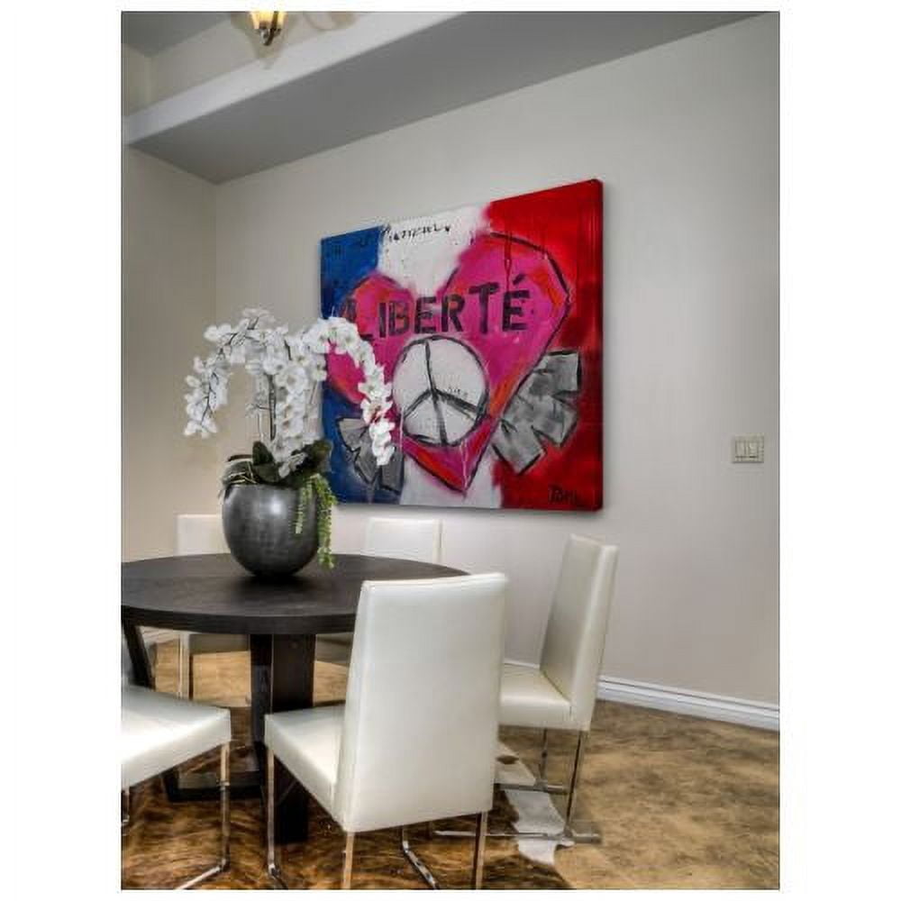 "Liberte" Painting Print on Canvas