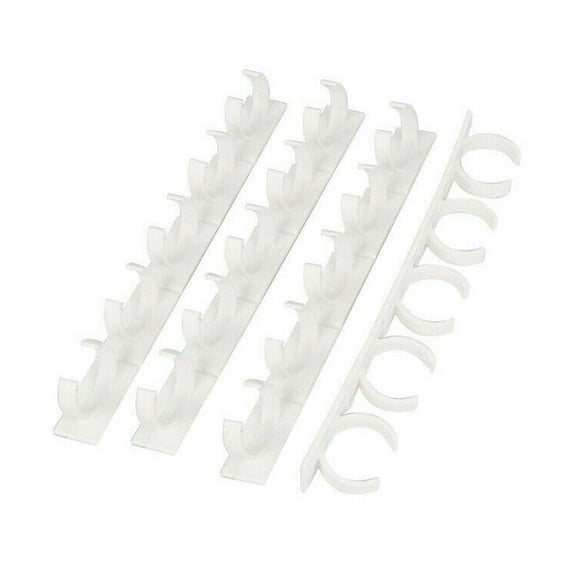 20Pcs Kitchen Spice Jar Rack Adhesive Seasoning Bottle Storage Holder Cabinet Organizer Wall Cabinet Door Hanging Spice Jars Clip Hooks