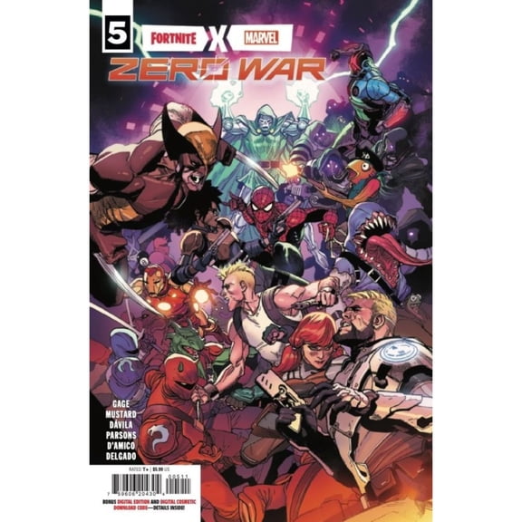 Collectible Fortnite X Marvel Zero War #5 Leinil Yu CVR A 2022 Comics Marvel Comics