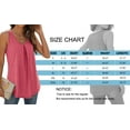 thumbnail image 6 of MOSHU Summer Tank Tops for Women V-neck Sleeveless Shirts Pleated Front Tops, 6 of 9