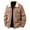 Khaki, variant on Lenago Jackets Size M-5XL,Mens Winter Coats Mens Fleece Jacket Solid Color Long Sleeved Lapel Zipper Cardigan With Thick Corduroy And Lamb Wool Jacket With Pockets