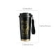 thumbnail image 3 of Vaso aislante de acero inoxidable con pajita y asa - taza de viaje para café aislada al vacío de 500 ml para bebidas calientes y frías, vaso portátil para caminar a prueba de fugas, 3 of 6