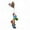 A, variant on Tree Hugging Gnome,White Beard Dwarf Elf Garden Hanging Ornament for Outdoor Decor
