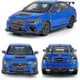 thumbnail image 5 of 2016 Impreza WRX STI S207 Diecast Model Cars Racing Sports Toy Car 1/32 Scale Metal Childrens Die-cast Vehicles with Light, 4 Doors Open, Hood &, 5 of 5