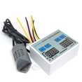 thumbnail image 3 of Dual Digital Temperature Humidity Controller Home Fridge Thermostat Humidistat Thermometer Hygrometer XK-W1099 AC110-, 3 of 7