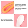 thumbnail image 1 of Cuchara Para Bebé, No Tóxica, Fácil De Sostener, Material PP De , Cabeza De Cuchara Plana Y Redondeada, Mango Ergonómico, Cuchara De Entrenamiento Para Bebé, Para Bebé, 1 of 7