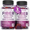 Sugar Prebiotic Fiber For Adults - Fiber Supplement Formulated With 5G Fiber & 5.4G Prebiotic Digestive Blend. Supports Gut Health & Promotes Healthy Digestion - 2-Pack (120 )