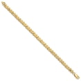 thumbnail image 2 of 14k Yellow Gold Bracelet Fancy Link, Other 5 mm 7 in Diamond Cut, 2 of 3