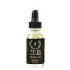 ZEUS Beard Oil for Men - 1 oz - All-Natural Beard Conditioning Oil to Soften Beard and Mustache Hairs (Unscented)