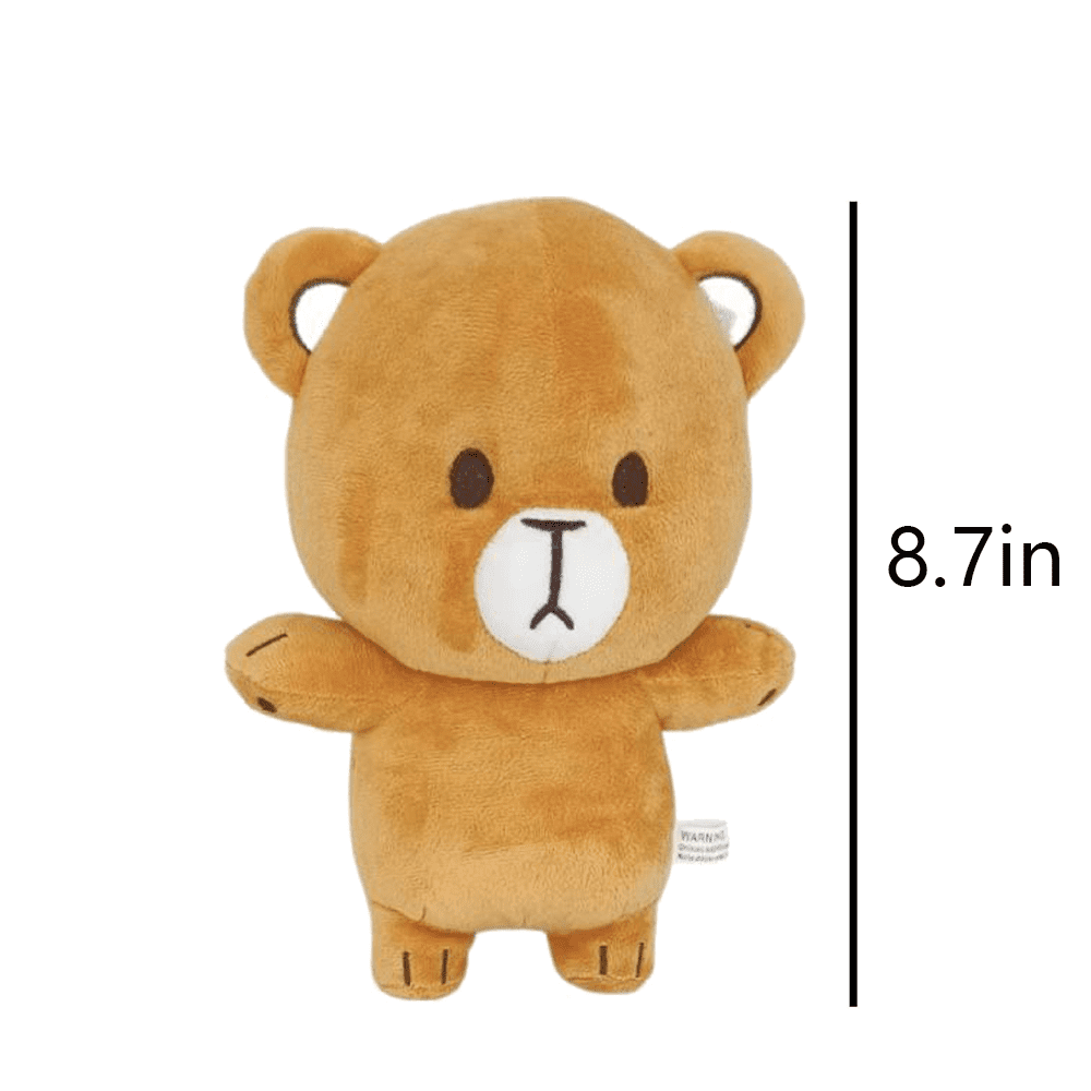 Yejue Milk and Mocha Plush Toy 8in Milk and Mocha Bear Plush Cute