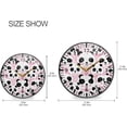 thumbnail image 2 of Cute Pandas Wall Clock Silent Non-Ticking Round 12 Inch Quartz Battery Operated Wall Clock for Kitchen,Bedroom,School,Living Room Home Decor, 2 of 7