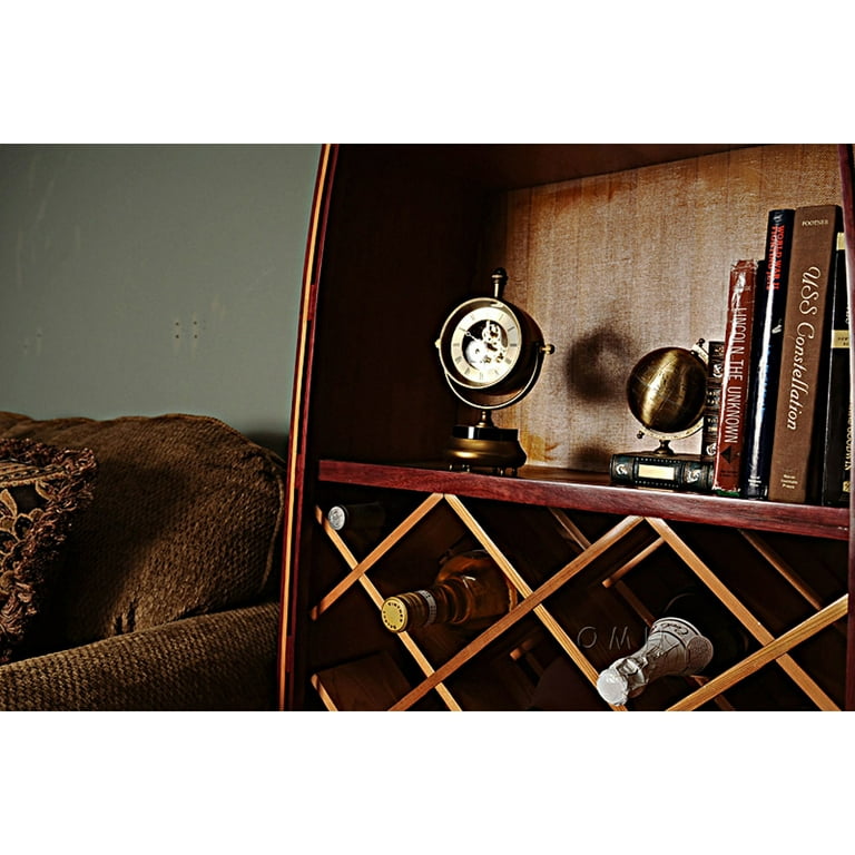 Lincoln Modern Brass Table Desk Clock + Reviews