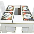 thumbnail image 4 of Ryvnso Placemats Set of 4 Parrots Dining Mats Heat-Resistant Non-Slip Washable Table Mat, 4 of 8