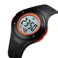 thumbnail image 2 of Niños Reloj digital Cronómetro Niños Impermeable Dial redondo Reloj de pulsera con alarma deportiva Retroiluminación LED Inevent EL4552-02, 2 of 6