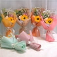 thumbnail image 2 of Zeiwohndc Artificial Rose Bouquets for Student Teacher Graduation Ceremony Gift, 2 of 21