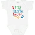 thumbnail image 3 of Inktastic My Nannie Loves Me Boys or Girls Baby Bodysuit, 3 of 5