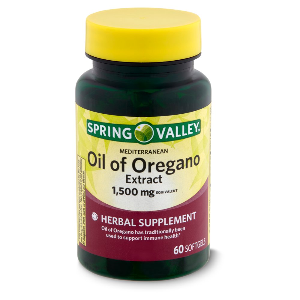 Spring Valley Mediterranean Oil of Oregano Extract Herbal Supplement