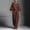Coffee, variant on Wide Leg Pants Lounge Set Summer Work Top Causal Top Travel Outfits For Women Matching Set Summer Beach Travel Set Womens Two Piece Sets Trouser Pants Suits Solid Color Work Blouses