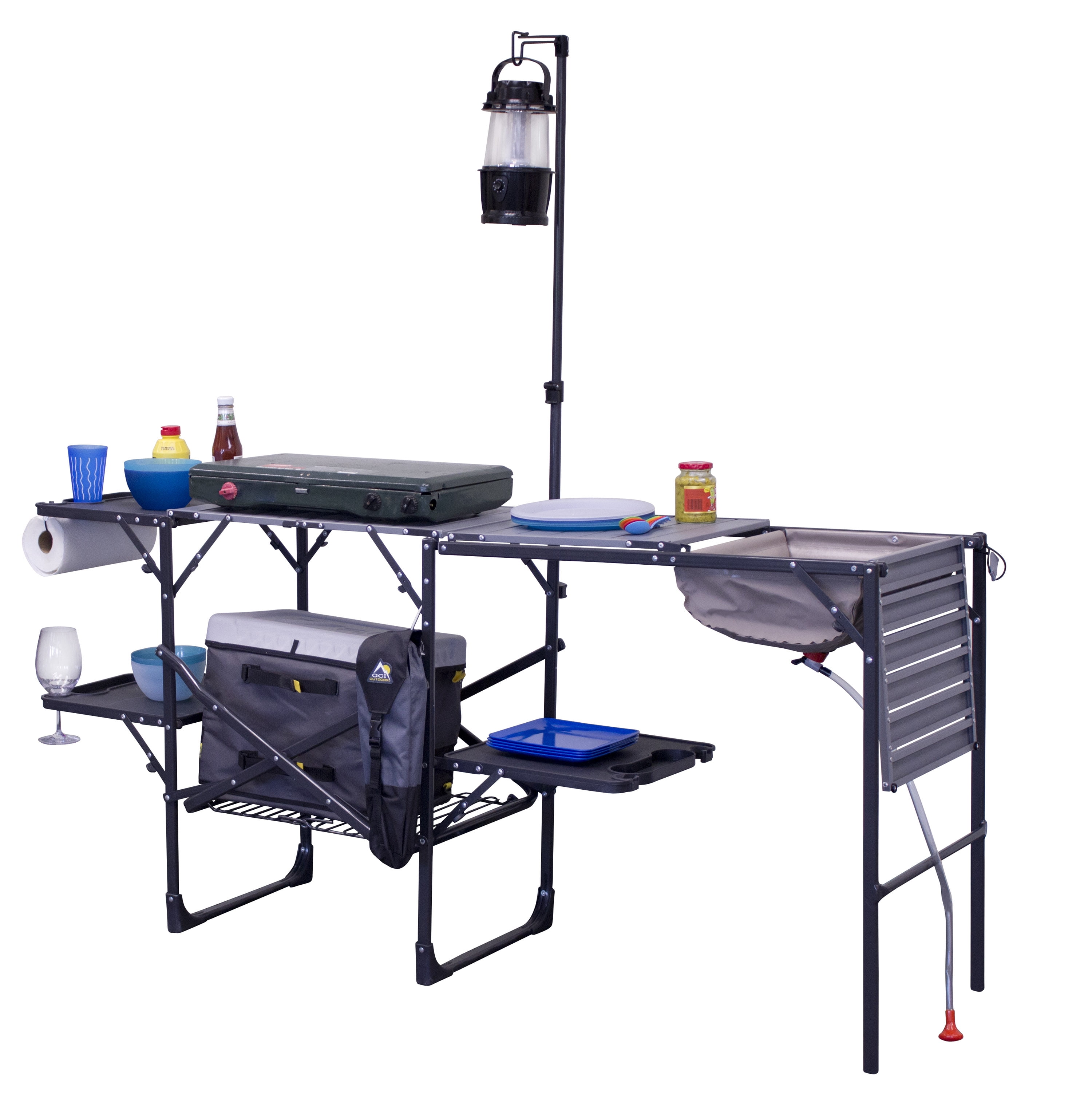 GCI Outdoor Master Cook Station Camping Kitchen Walmart