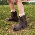 thumbnail image 5 of Botas DREAM PAIRS SDBO2302K para Niñas Estilo Vaquera con Borlas y Cierre, 5 of 5