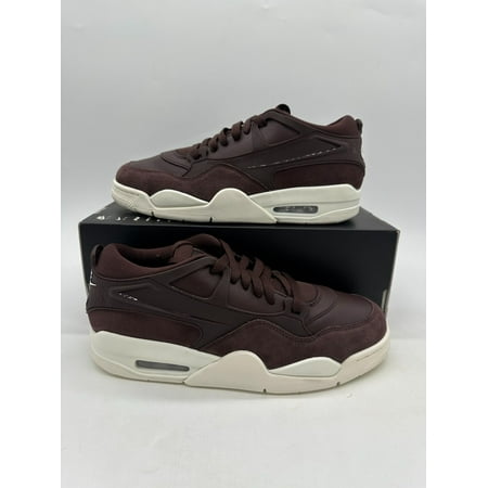 Air Jordan 4 RM Women's Size 11.5 Men's size 10 Brown Athletic Shoes FQ7940 201