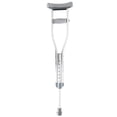 thumbnail image 2 of Muletas de aluminio PCP, altura ajustable con botón pulsador, ligeras, 1 par, talla infantil (1,22 m a 1,38 m), 2 of 5