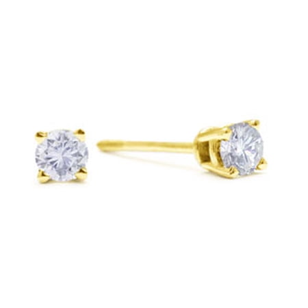 Superjeweler Price 1 4ct Diamond Stud Earrings In 14k Yellow