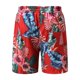 thumbnail image 3 of WILLBEST Pantalones Cortos Casuales para Hombre, para Primavera, Verano, Ocio, Fiesta, Playa, Hawaiano, Estampado con Cordones, 3 of 5