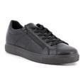 thumbnail image 5 of Alpine Swiss Dante Mens Leather Sneakers Made in Italy Modern Minimalist Shoes Side Zipper Lace-up Low-Top Fashion Sneaker, 5 of 7