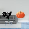 thumbnail image 2 of Reloj de pared acrílico y cojín decorativo de calabaza de Halloween para estudio, dormitorio, sala de estar, cocina o sofá., 2 of 8