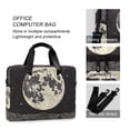 thumbnail image 4 of FORMRS 16" Laptop Bag Carrying Sleeve Case with Handle Travel Shoulder Briefcase, Beige Moon, 4 of 8