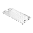 thumbnail image 1 of Bandeja rectangular para servir Strade Fareast Limited acrílica con asa 40 cm x 19,7 cm x 5,5 cm, 1 of 8