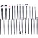 thumbnail image 2 of Makeup Brush Set 25Pcs Beauty Tools For Daily Life Travel And Business Trip Black Artificial Fiber Plastic Handle, 2 of 3