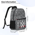 thumbnail image 2 of W-W-E Bakcpack, Large Capacity Laptop Backpack, Durable Casual Daypack, Waterproof 600d Oxford Cloth, Ergonomic Design, 16.9x15.8x11.8 Inch, 2 of 8