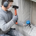 thumbnail image 4 of GROZ 4 Pound Head Hard Face Sledge Hammer with 16 Inch Fiberglass Handle, 4 of 7