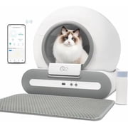 DOEL Self Cleaning Cat Litter Box, 65L Automatic Cat Litter Box, Smart Cat Litter Machine with APP Control, Electric Self Scooping Litter Box, Cat Safety Protection Litter Box