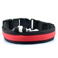 thumbnail image 2 of Collar para perro y gato, collar de luz nocturna LED de seguridad ajustable, accesorio para mascotas (rojo) Ndcxsfigh  Para estrenar, 2 of 7