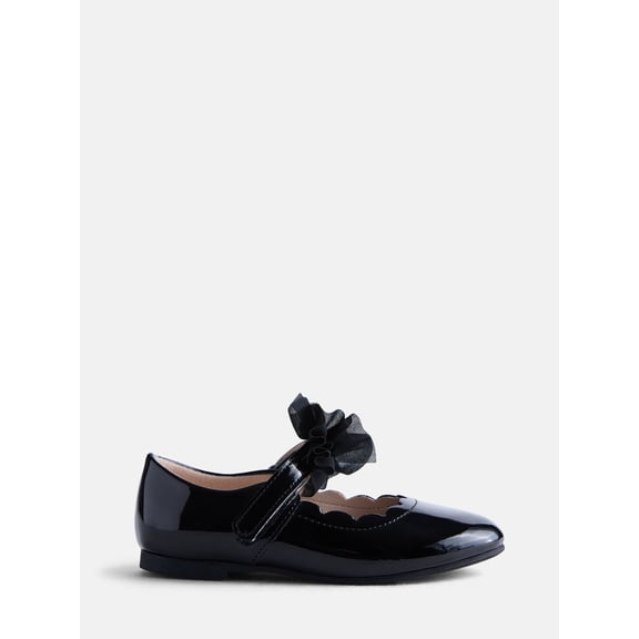 Wonder Nation Toddler Girls Easter Bow Flats