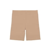 Wonder Nation Girls 5 Pair Playground Shorts, Sizes XS-XL