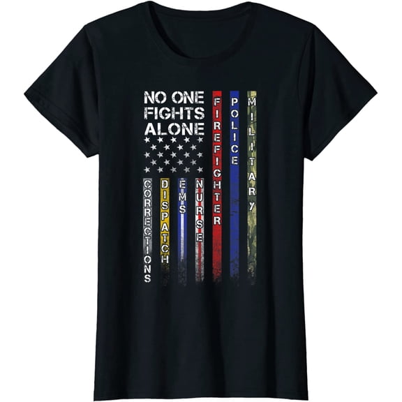 No One Fights Alone Proud Job T-Shirt