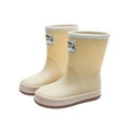thumbnail image 5 of Caywon Rain Boots Easy-on Rain shoes Waterproof Shoes Outdoor Home Rubber ShoesShort Top Water Shoes Rain Boots(1-9 Years), 5 of 6